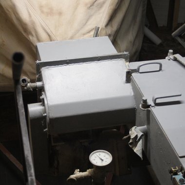 Ansicht der Getreidemühle Getreidemühle